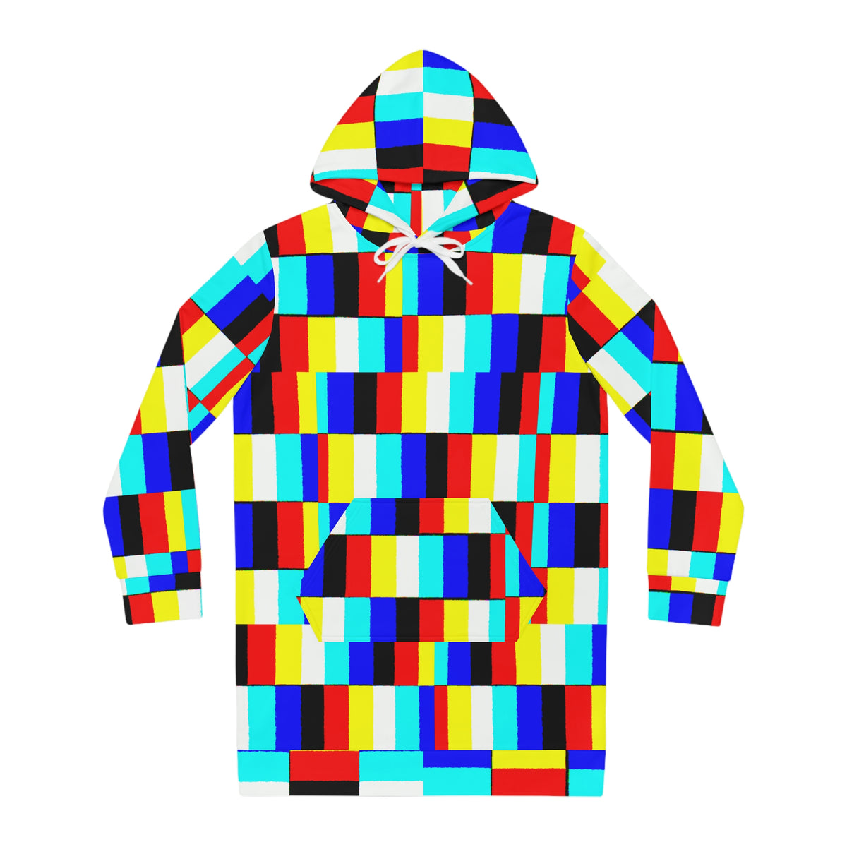 Glitch Hoodie Dress