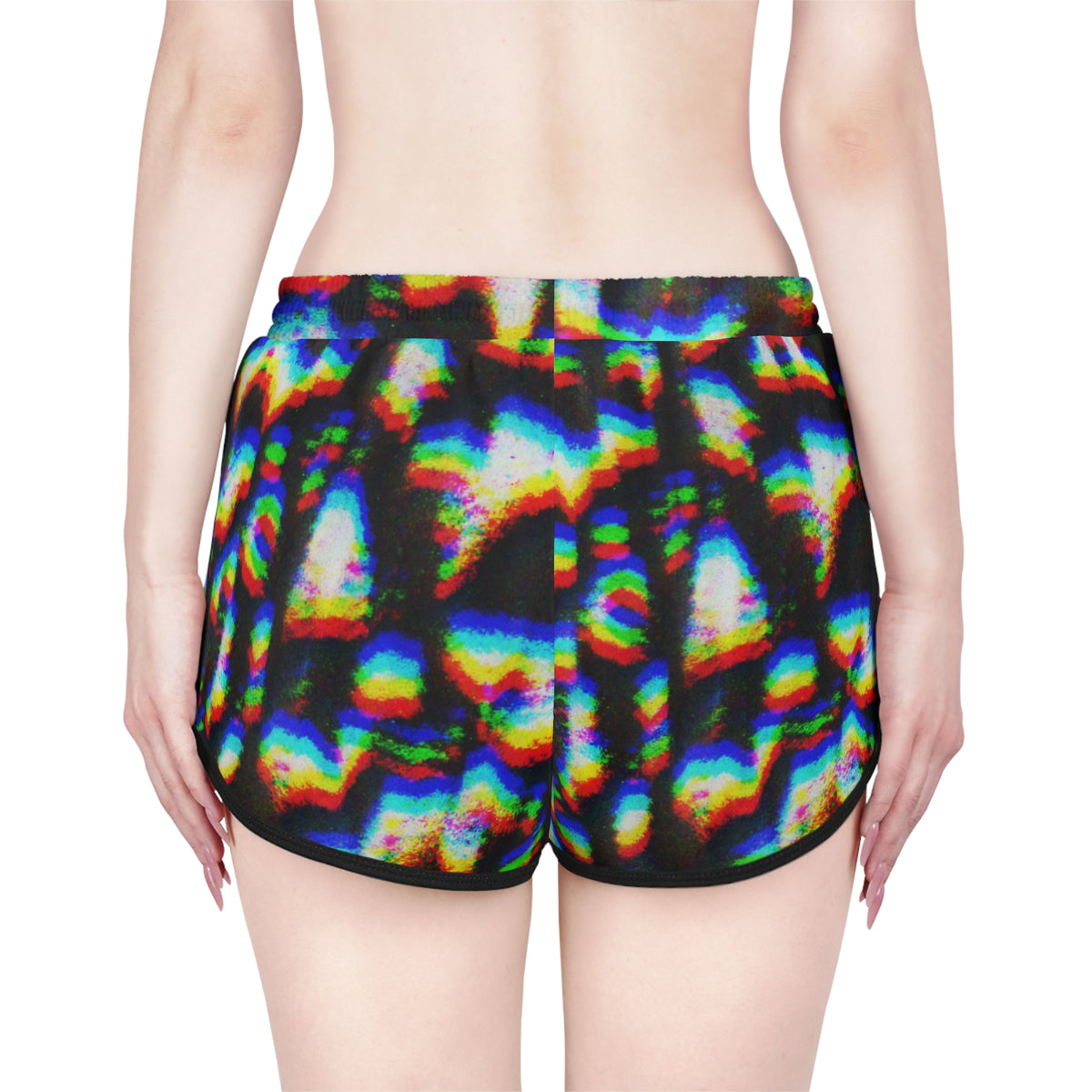 Fractured  Relaxed fit Shorts