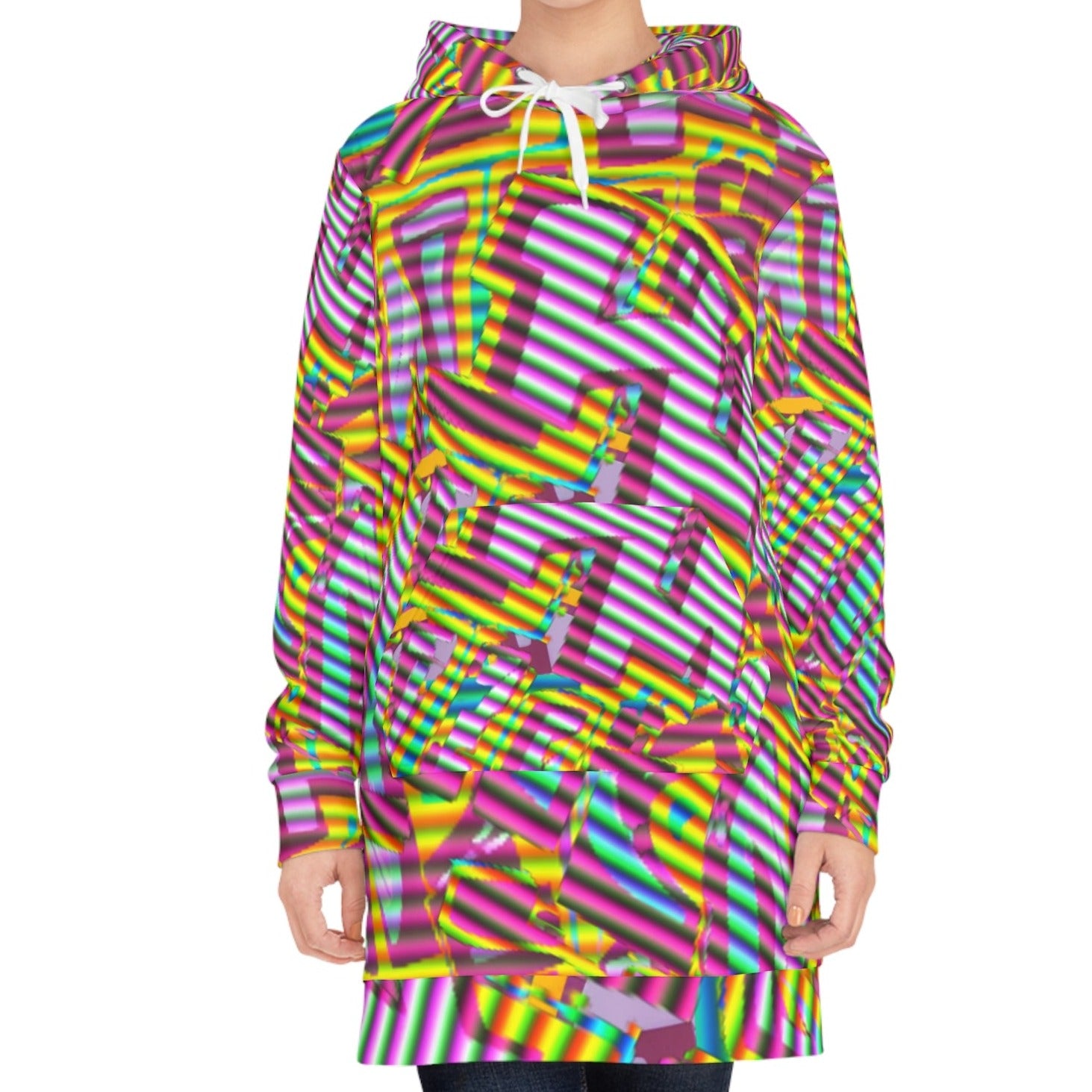 SPARKED Hoodie Dress