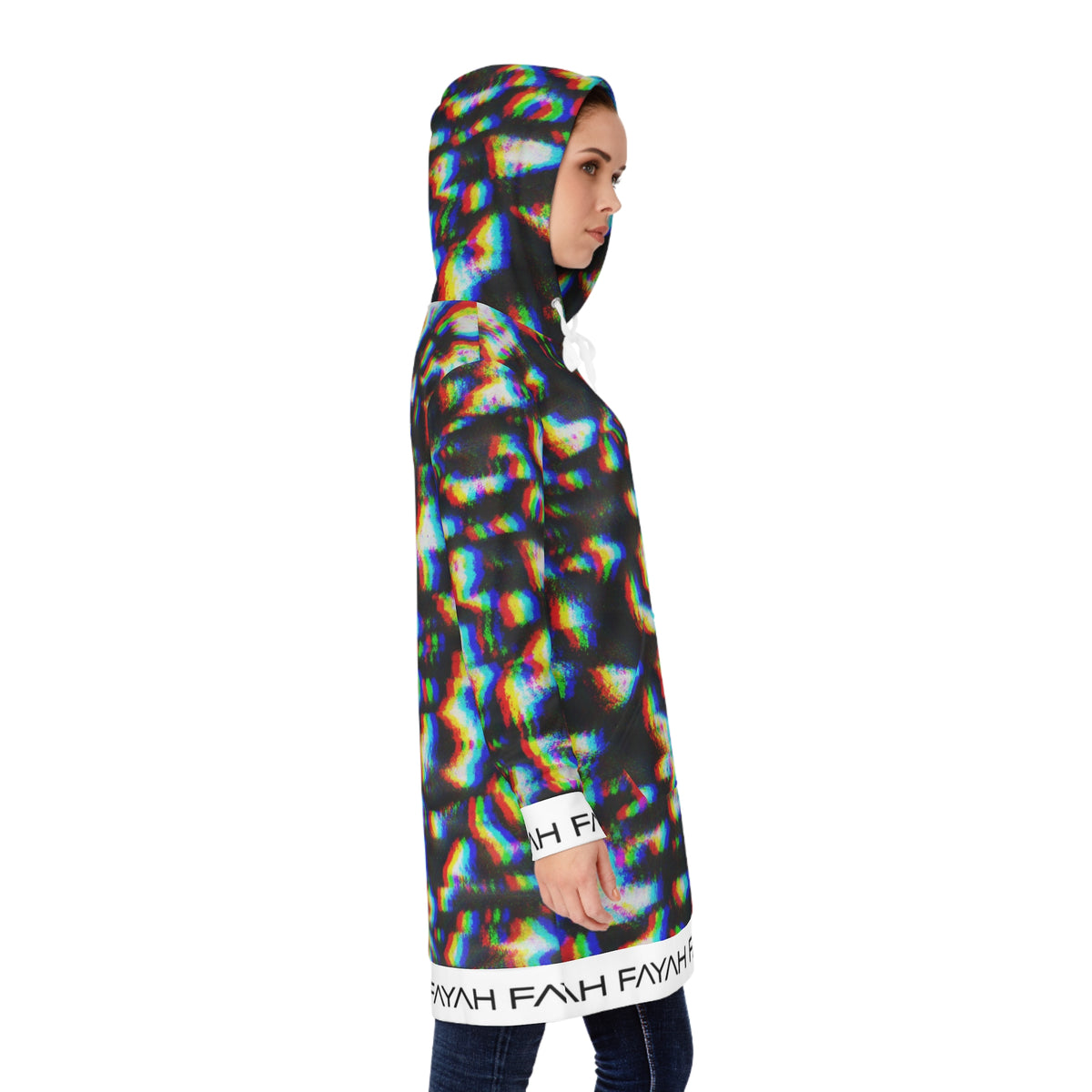 FRACTURED Hoodie Dress