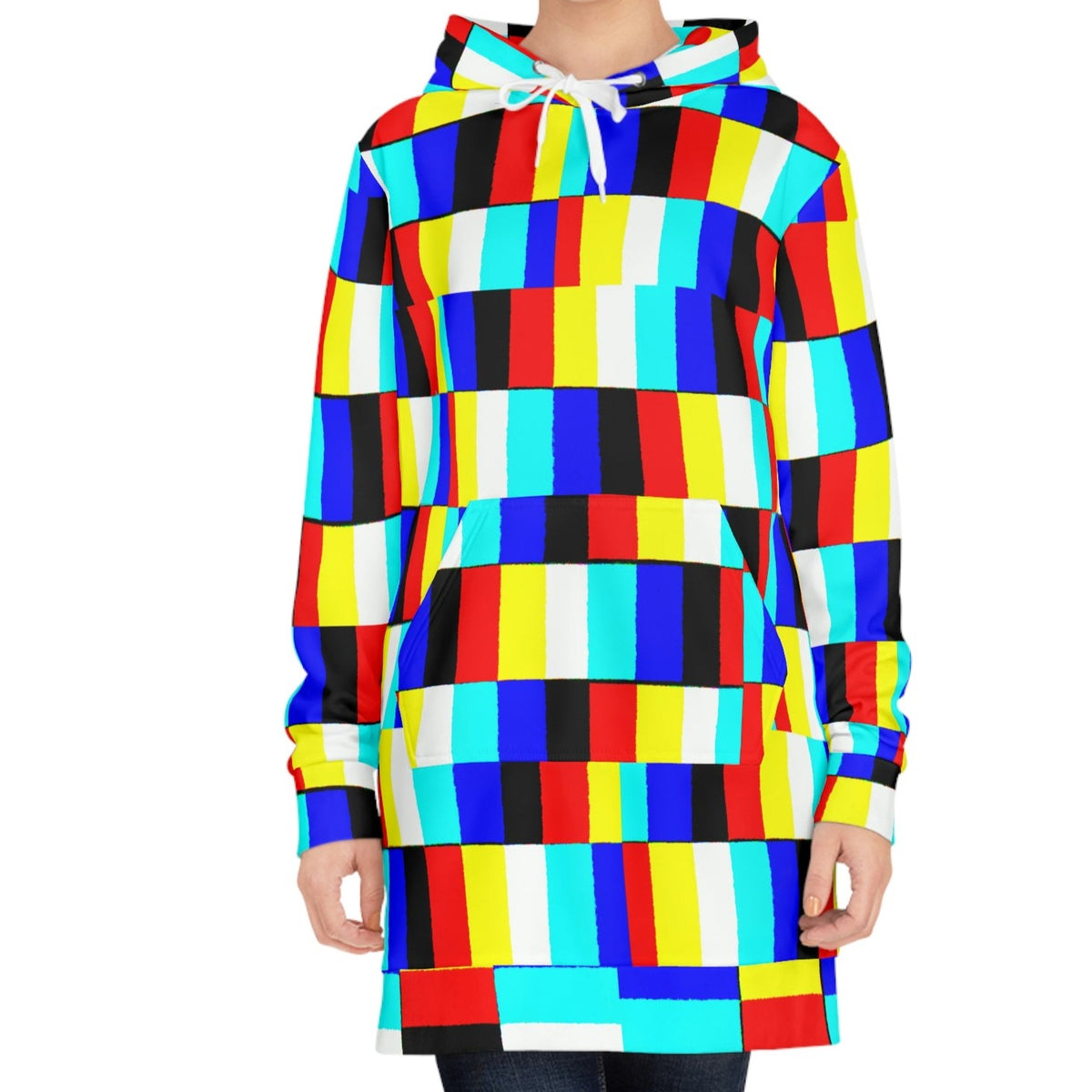 Glitch Hoodie Dress