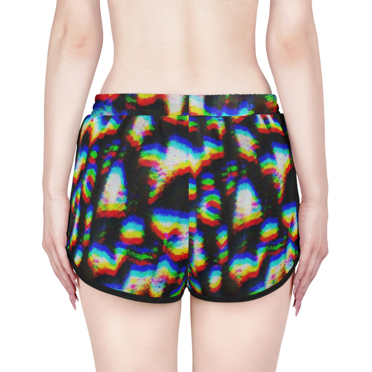 Fractured  Relaxed fit Shorts