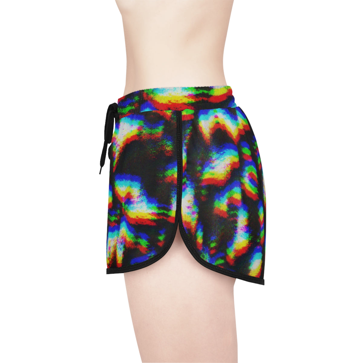 Fractured  Relaxed fit Shorts