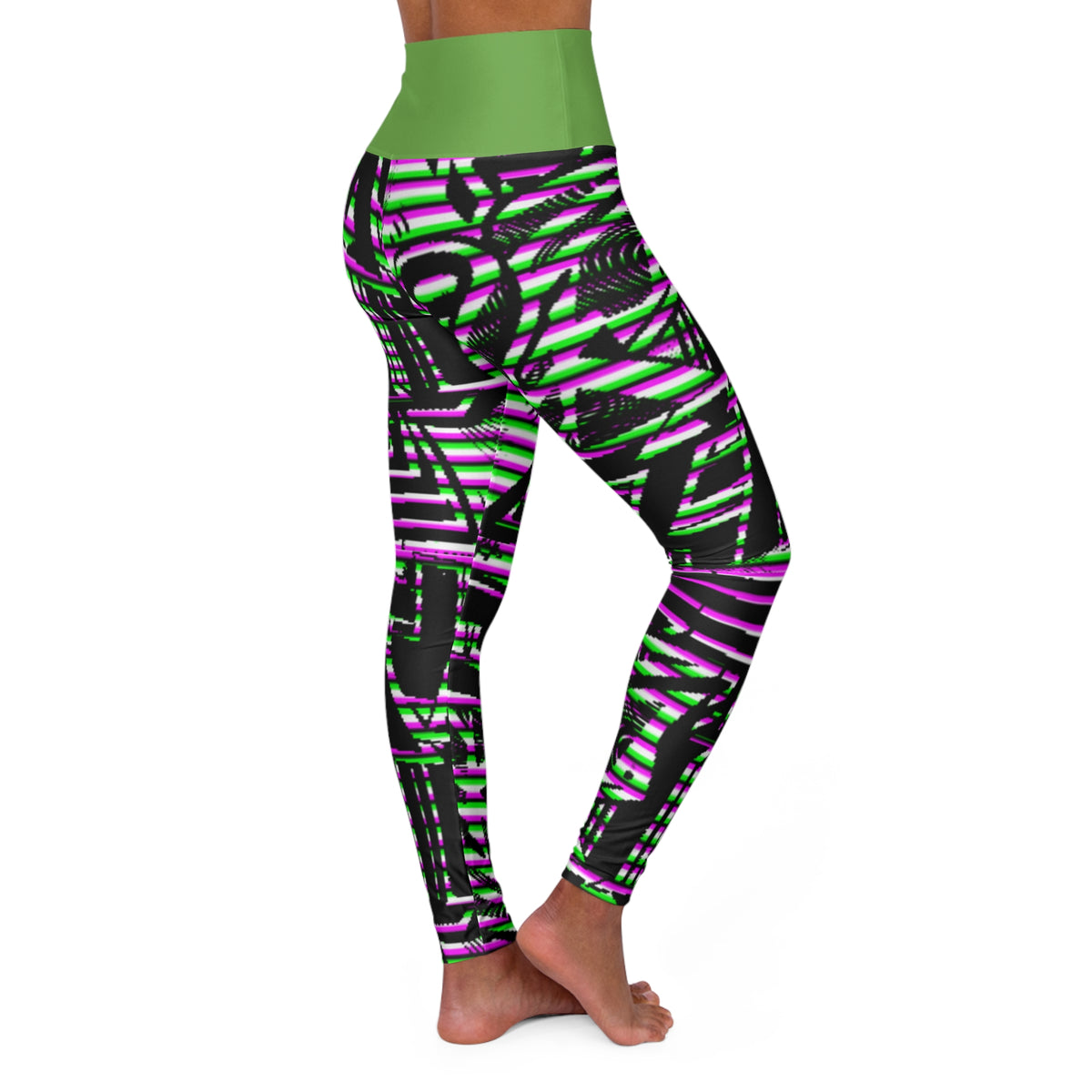INKED PIXELS High Waisted Yoga Leggings