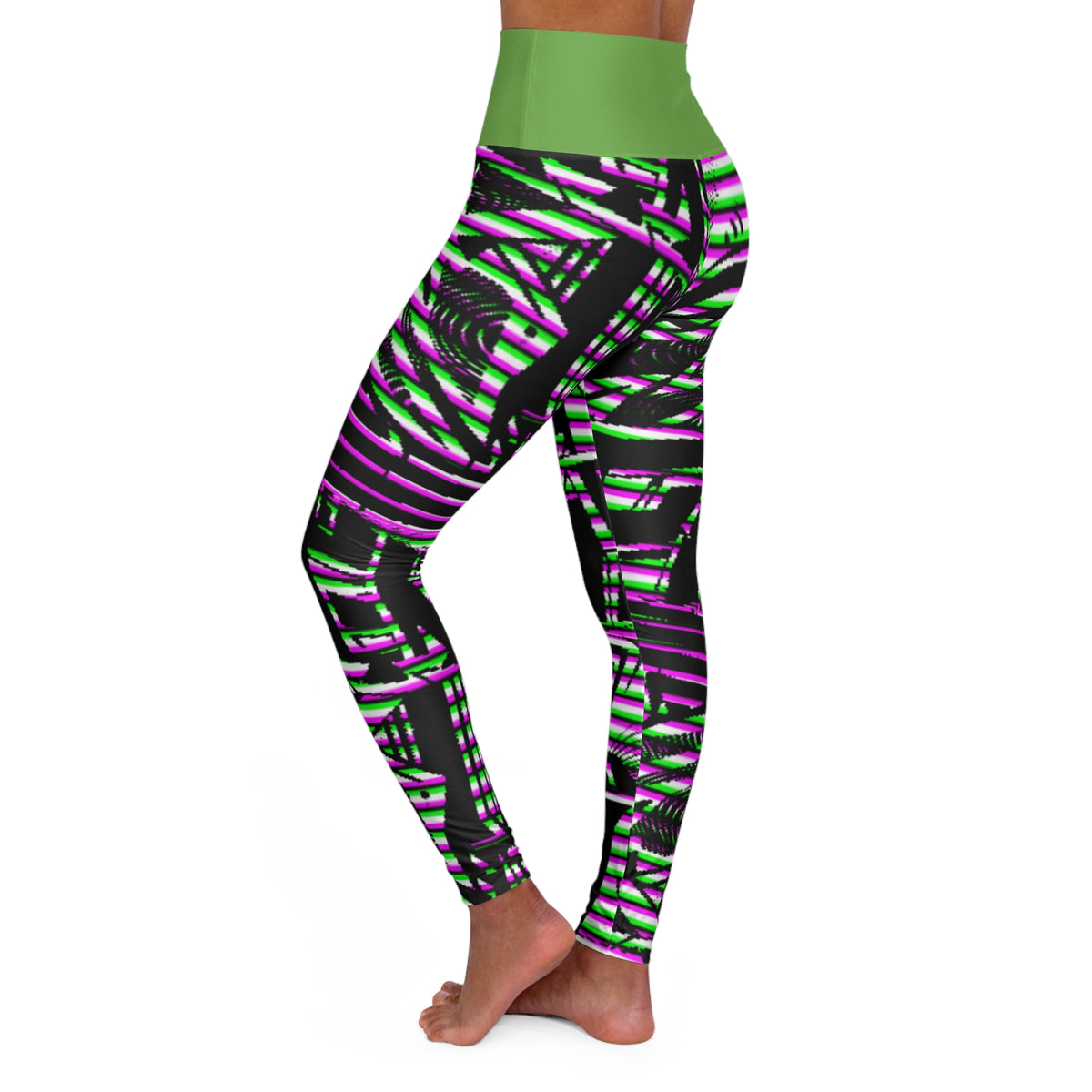 INKED PIXELS High Waisted Yoga Leggings