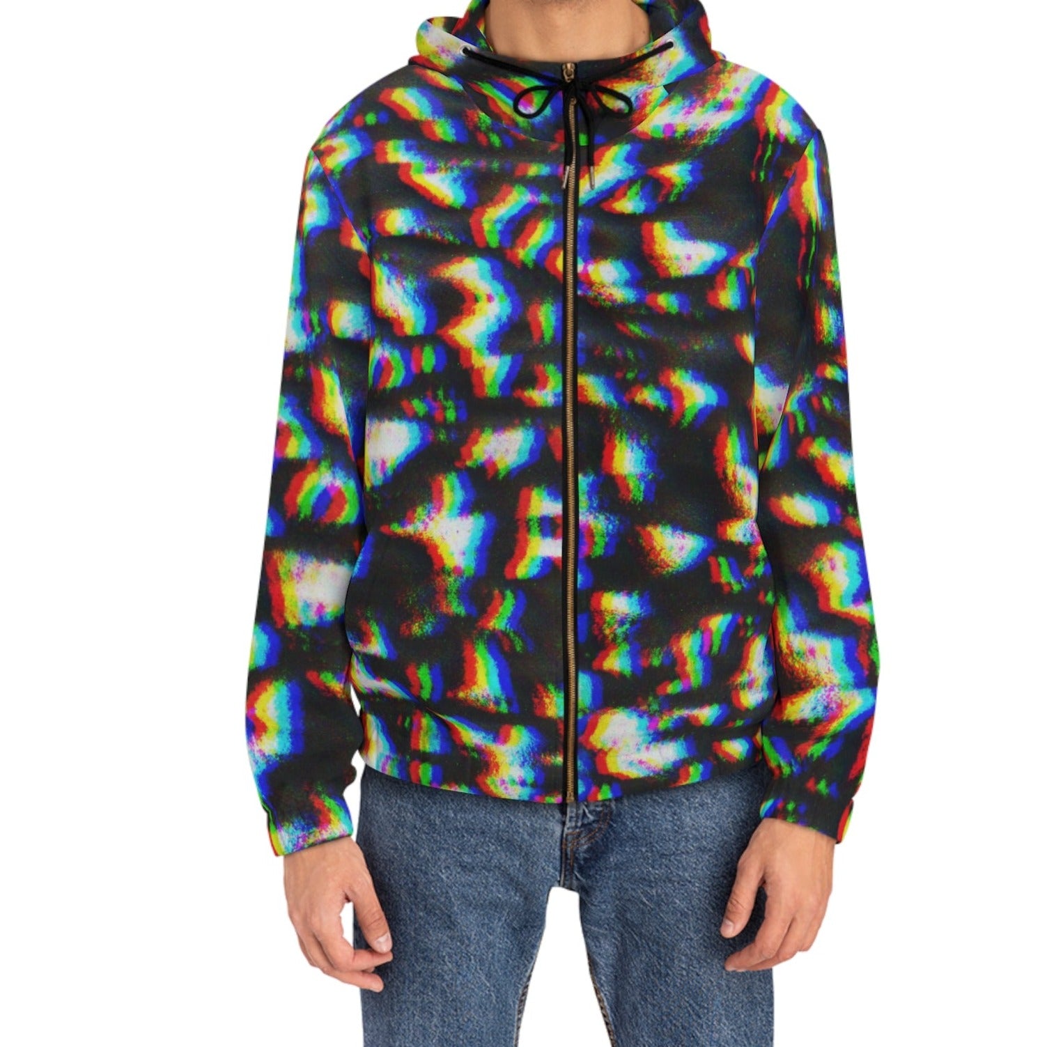 FRACTURED Full Zip Unisex Hoodie
