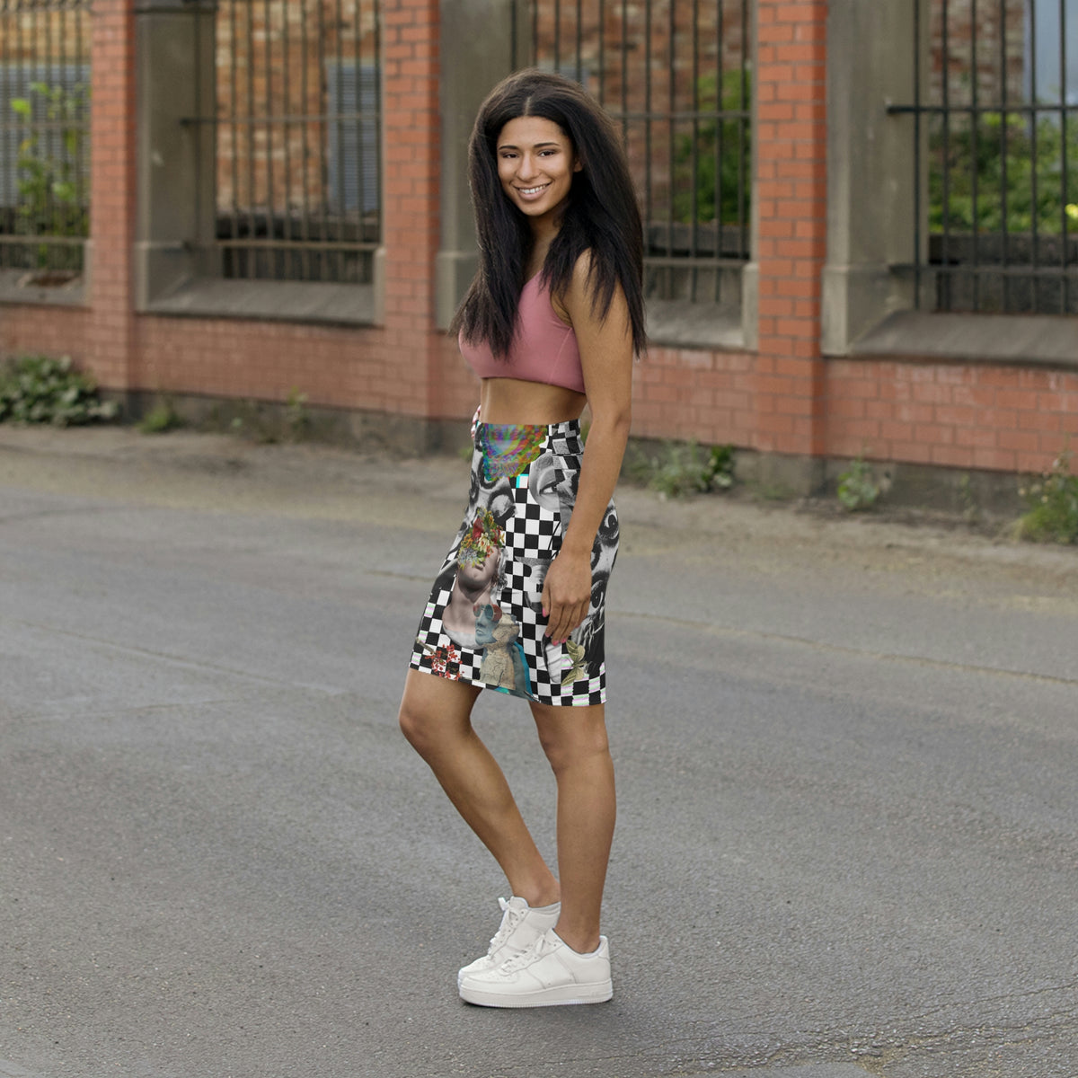 STRATIFIED Mini Skirt