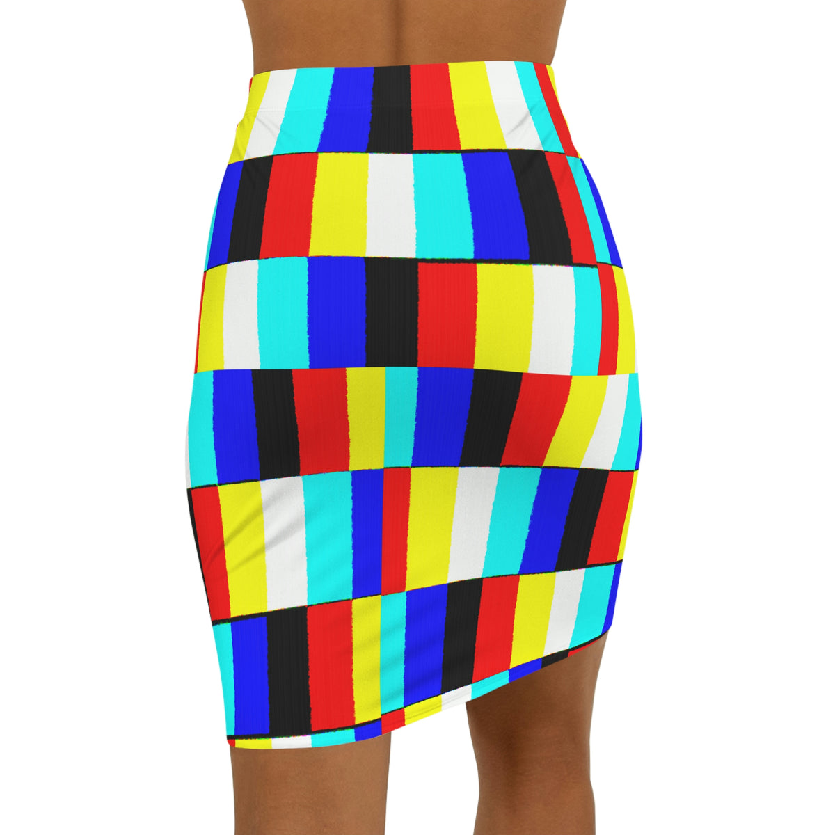 Glitch Mini Skirt