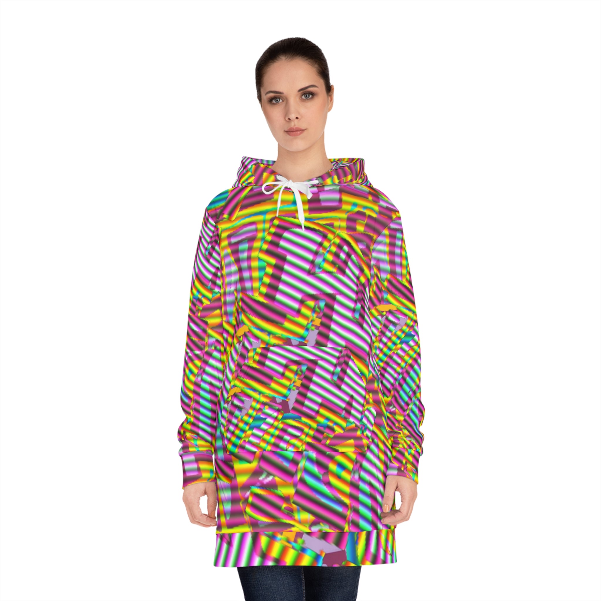 SPARKED Hoodie Dress