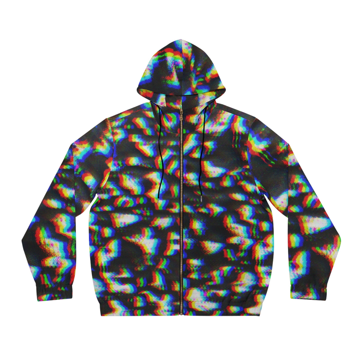 FRACTURED Full Zip Unisex Hoodie