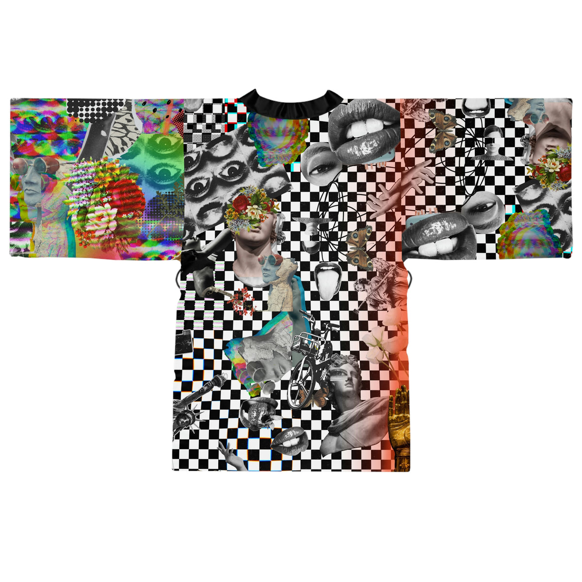 STRATIFIED belted Kaftan/Kimono