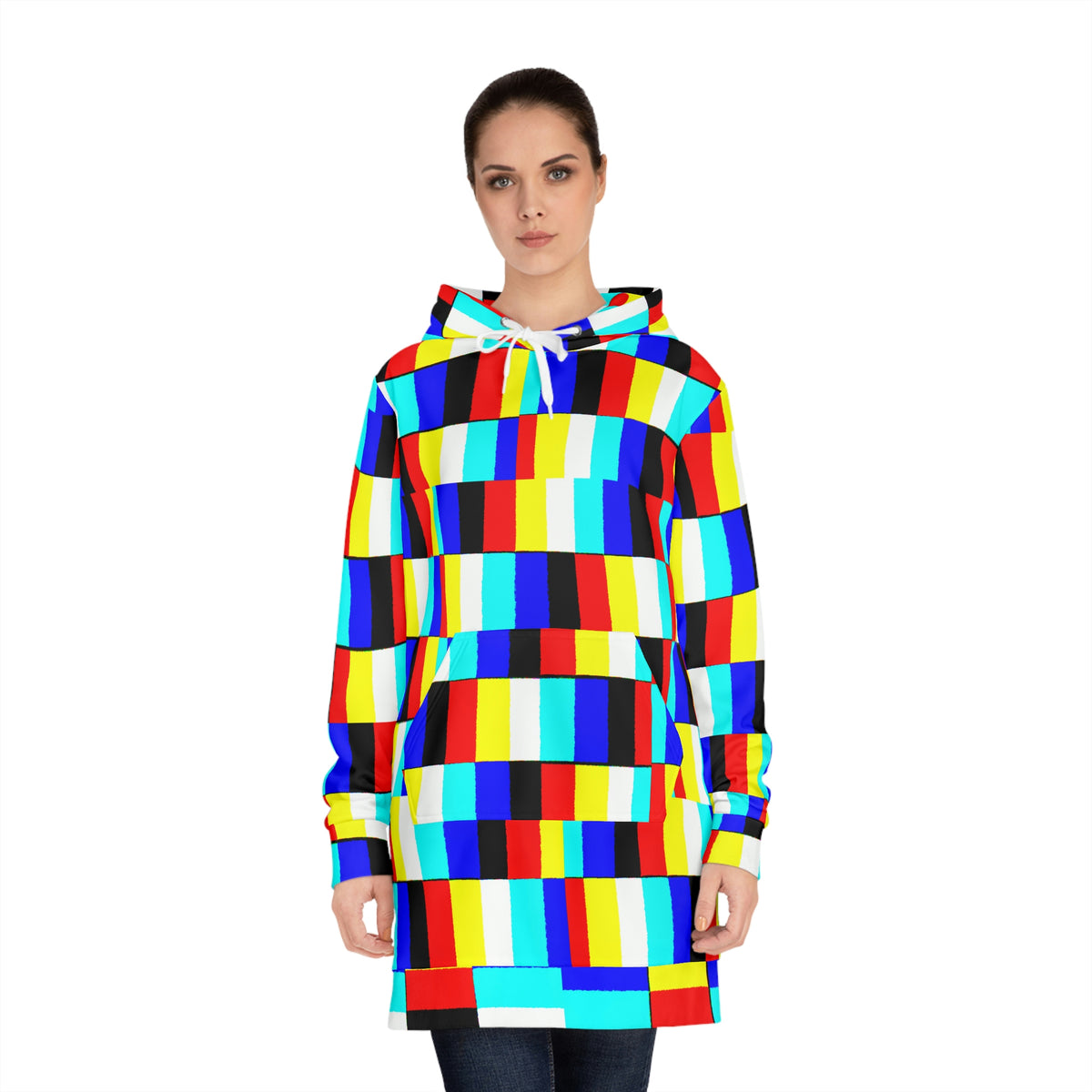Glitch Hoodie Dress