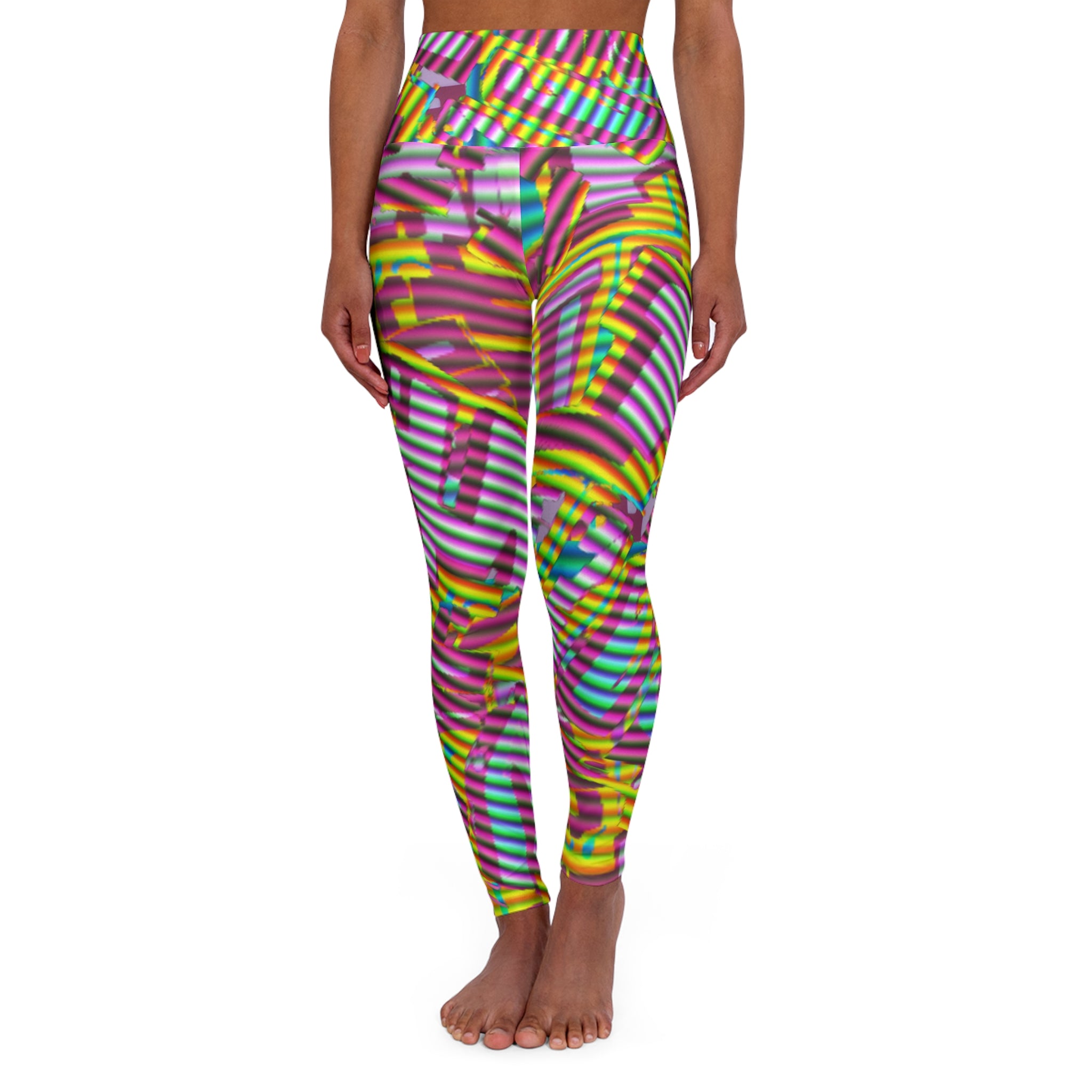 SPARKED High Waisted Yoga Leggings