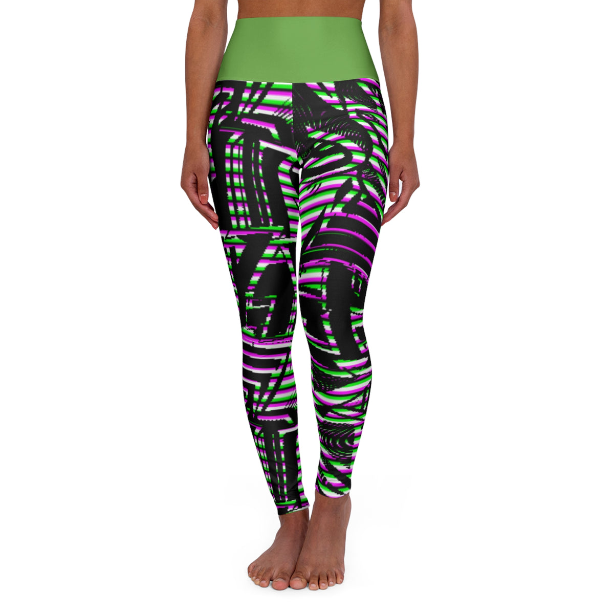 INKED PIXELS High Waisted Yoga Leggings