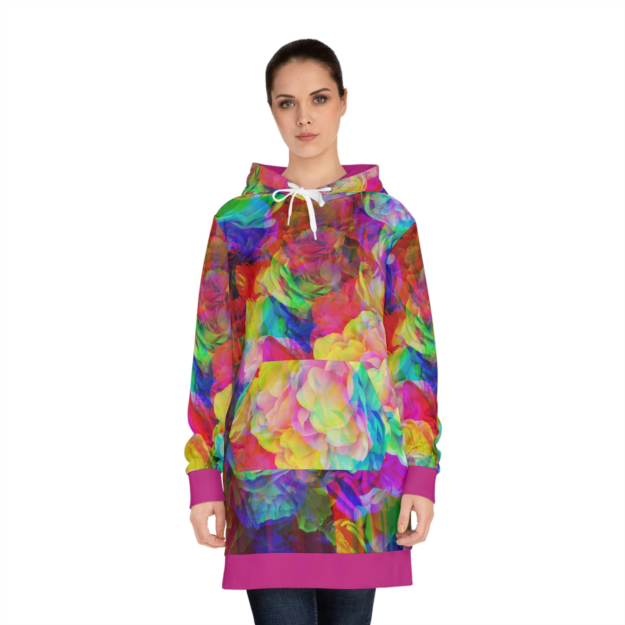 PRISM FLORA Hoodie Dress
