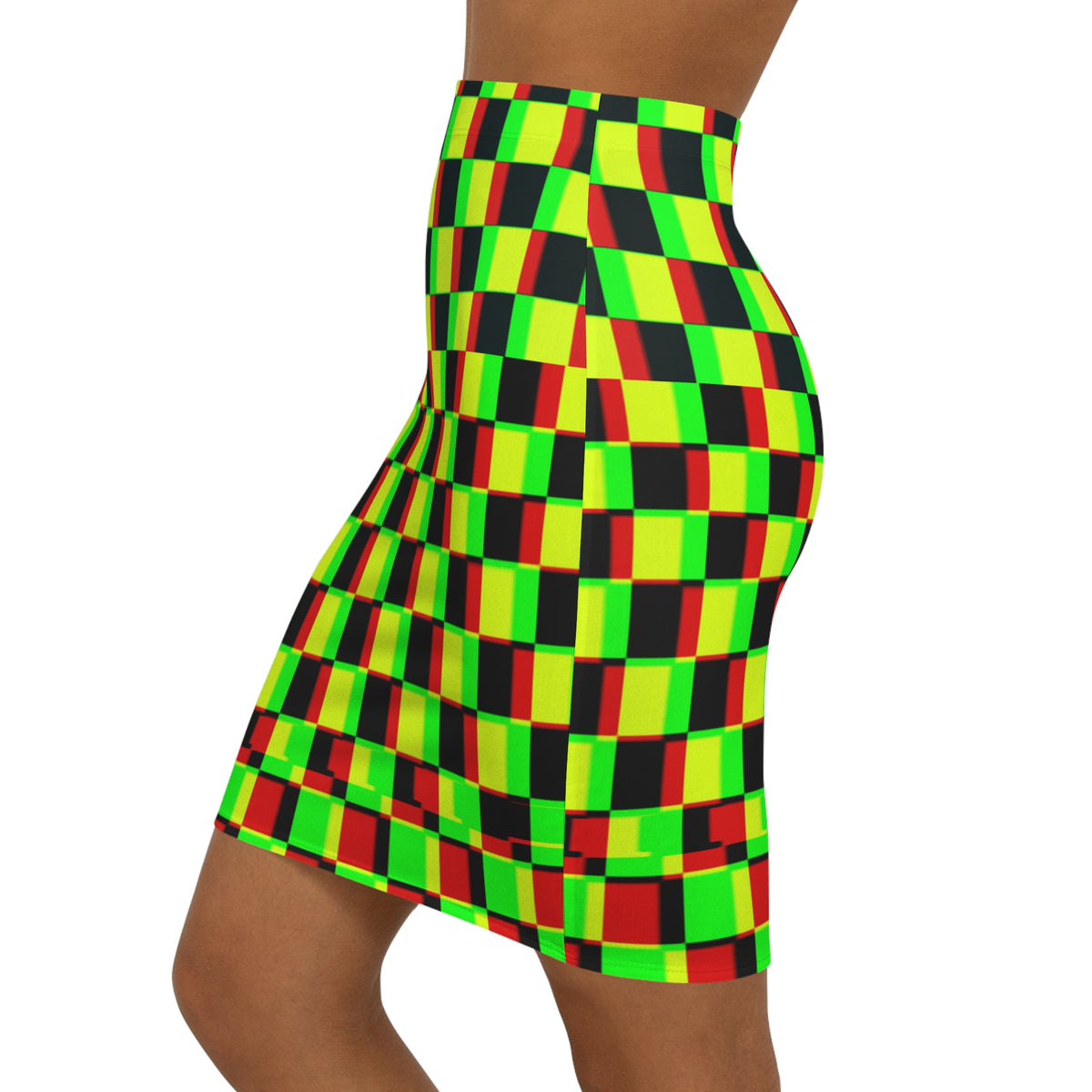 SPLITER Mini Skirt
