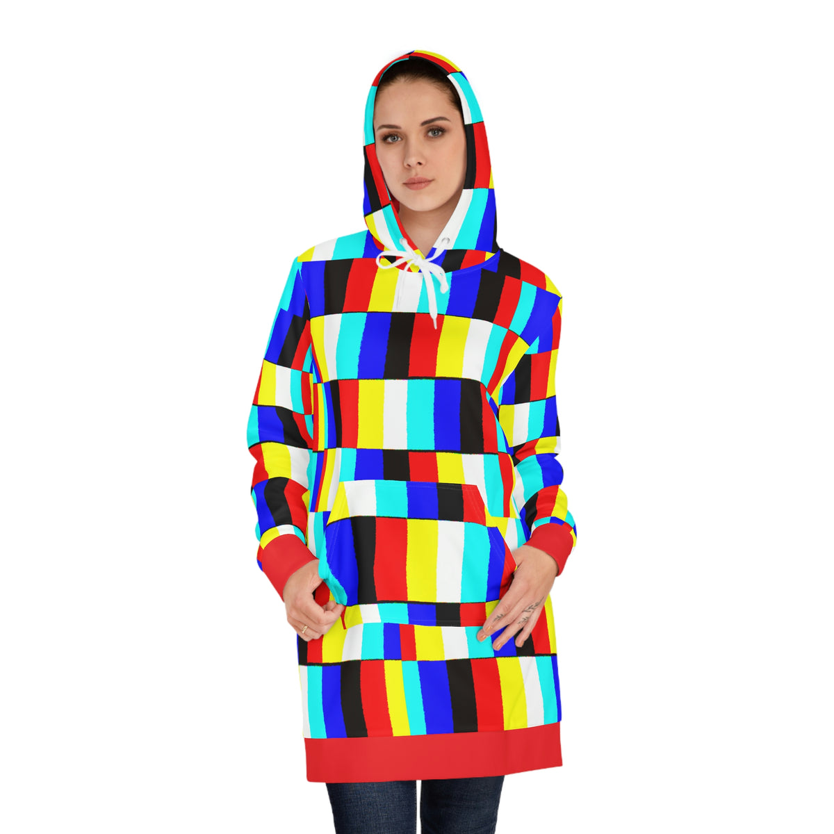 GLITCH Hoodie Dress
