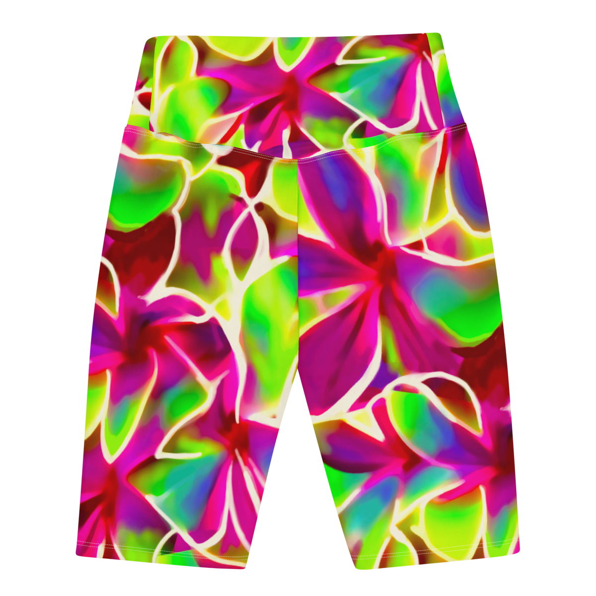 GLow Petals Biker Shorts