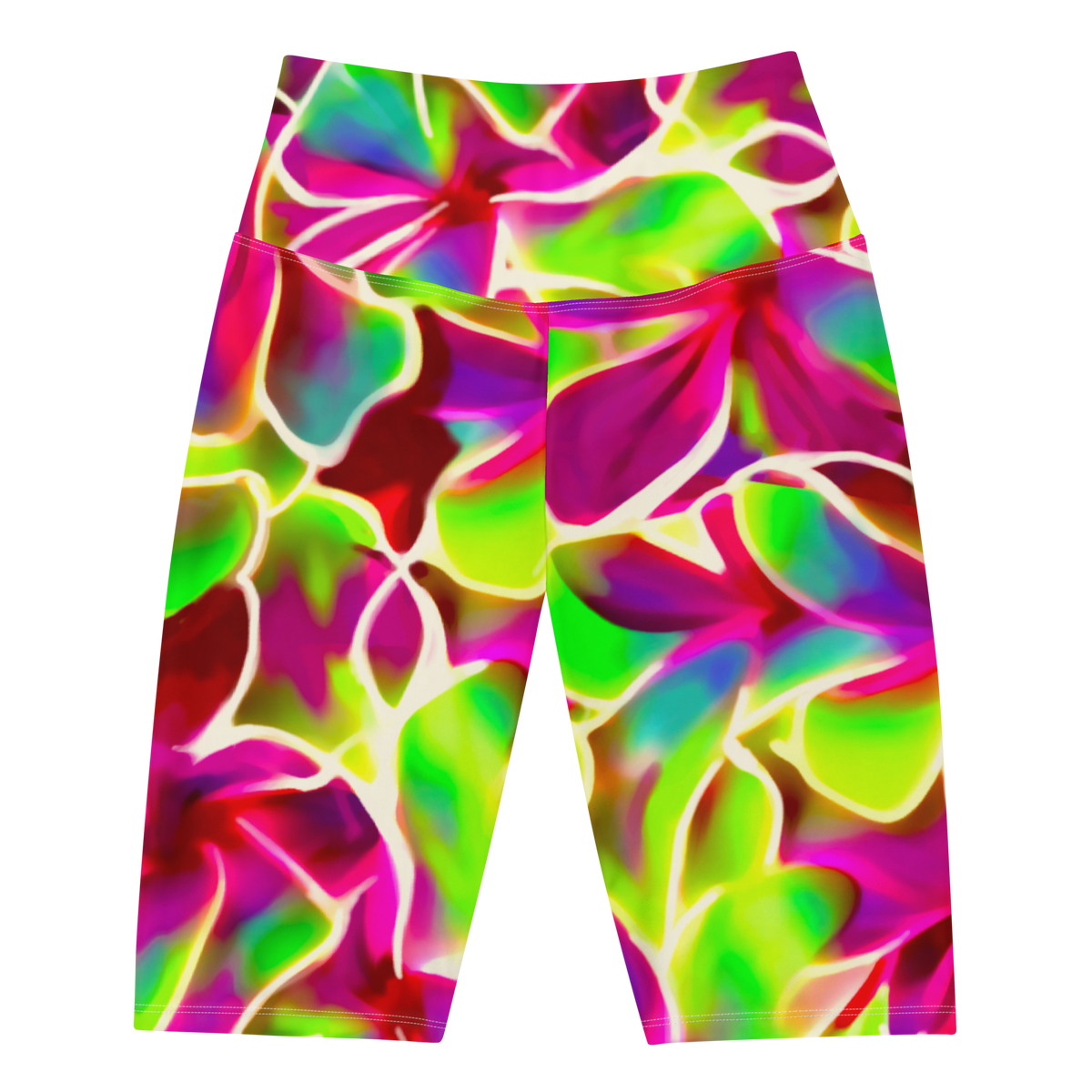 GLow Petals Biker Shorts