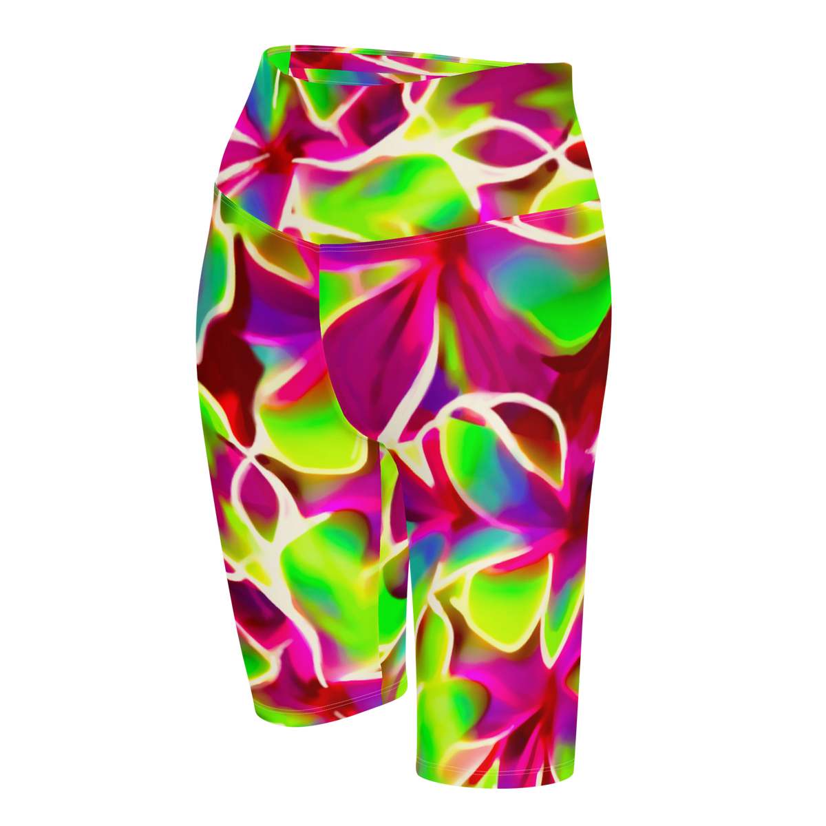 GLow Petals Biker Shorts