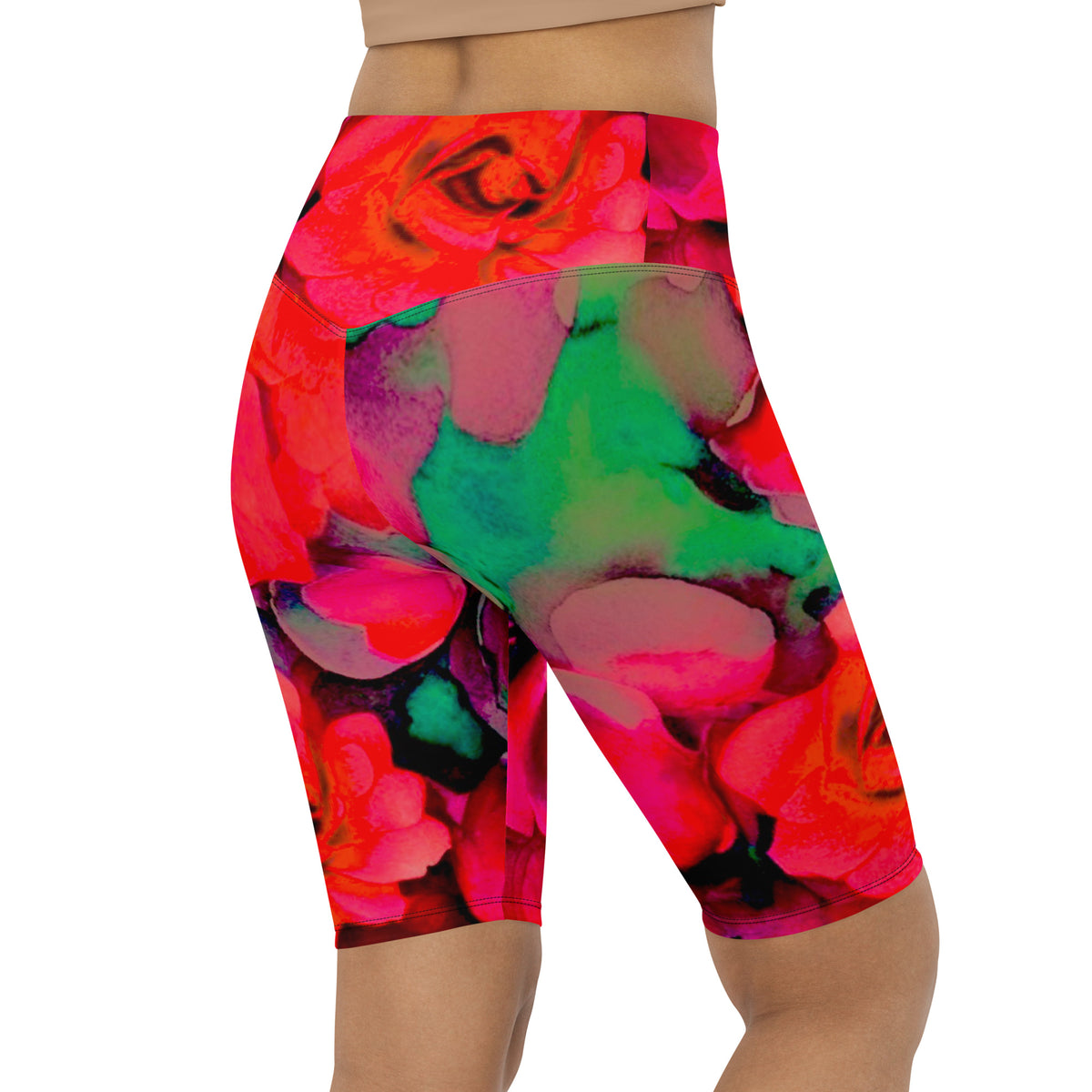 Rosy Biker Shorts