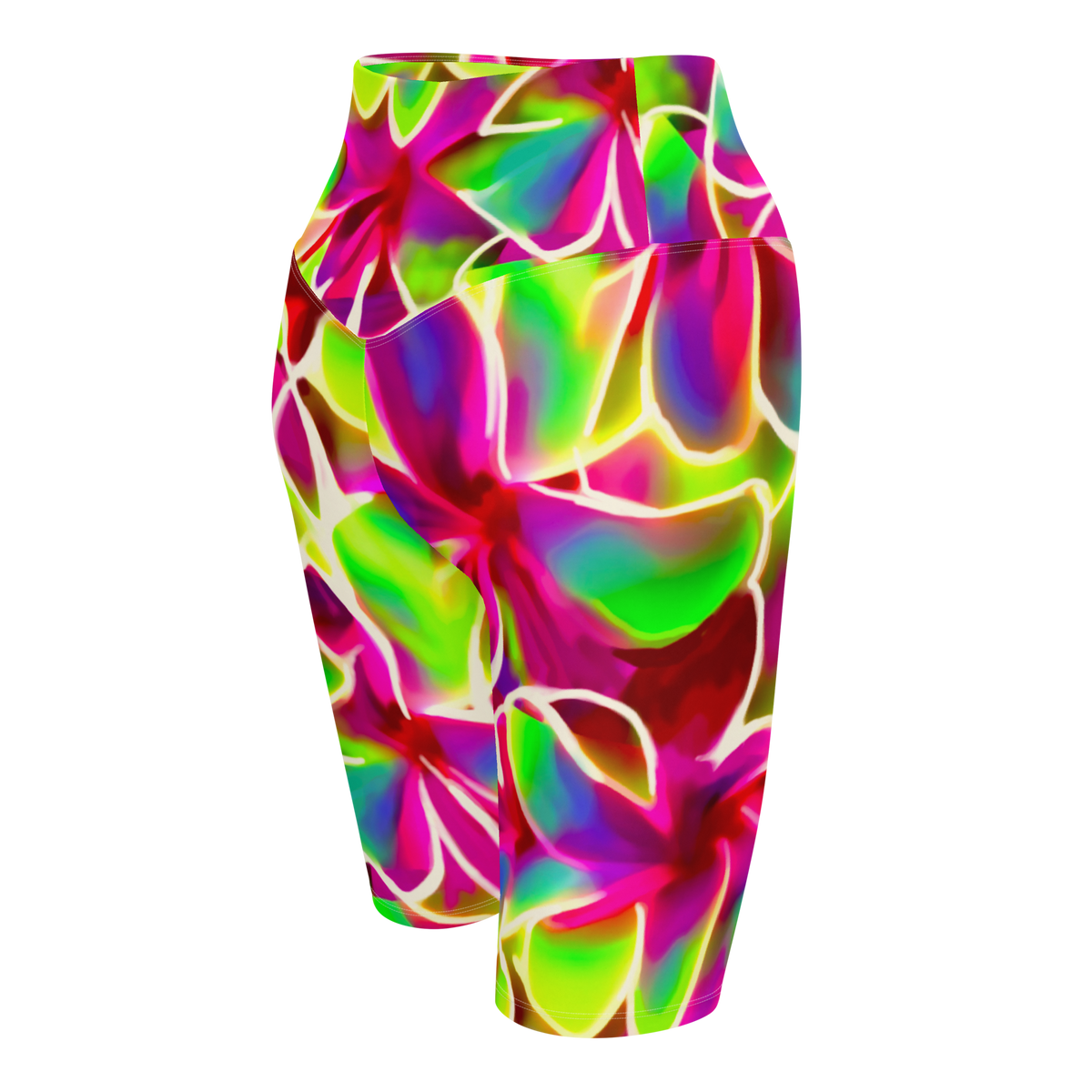 GLow Petals Biker Shorts