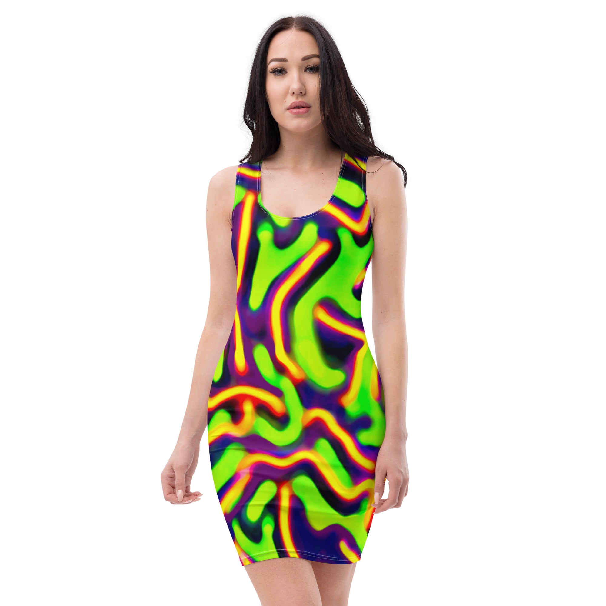 ATOMIC Fitted Tank Dress