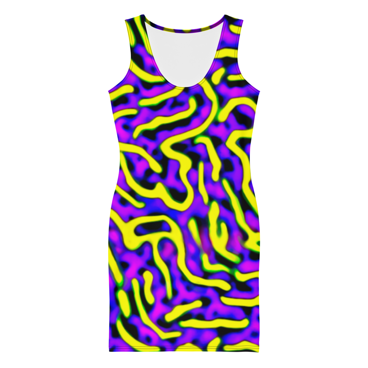 Quantum Fitted Tank Dress