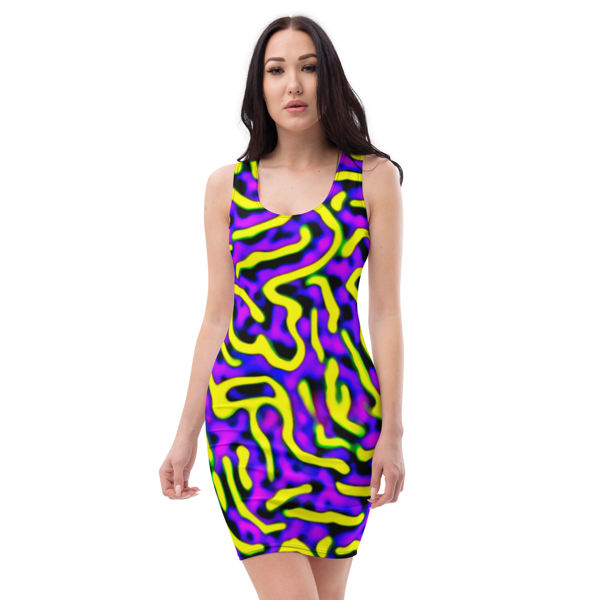 Quantum Fitted Tank Dress
