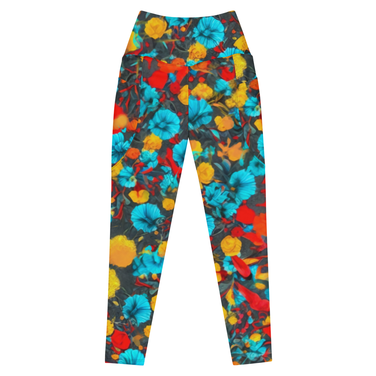 Flaxen Leggings with pockets(deep pockets)