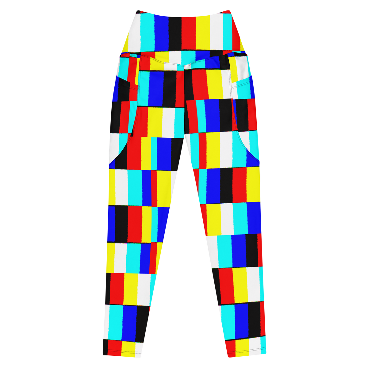 Glitch Leggings with pockets(deep pockets)