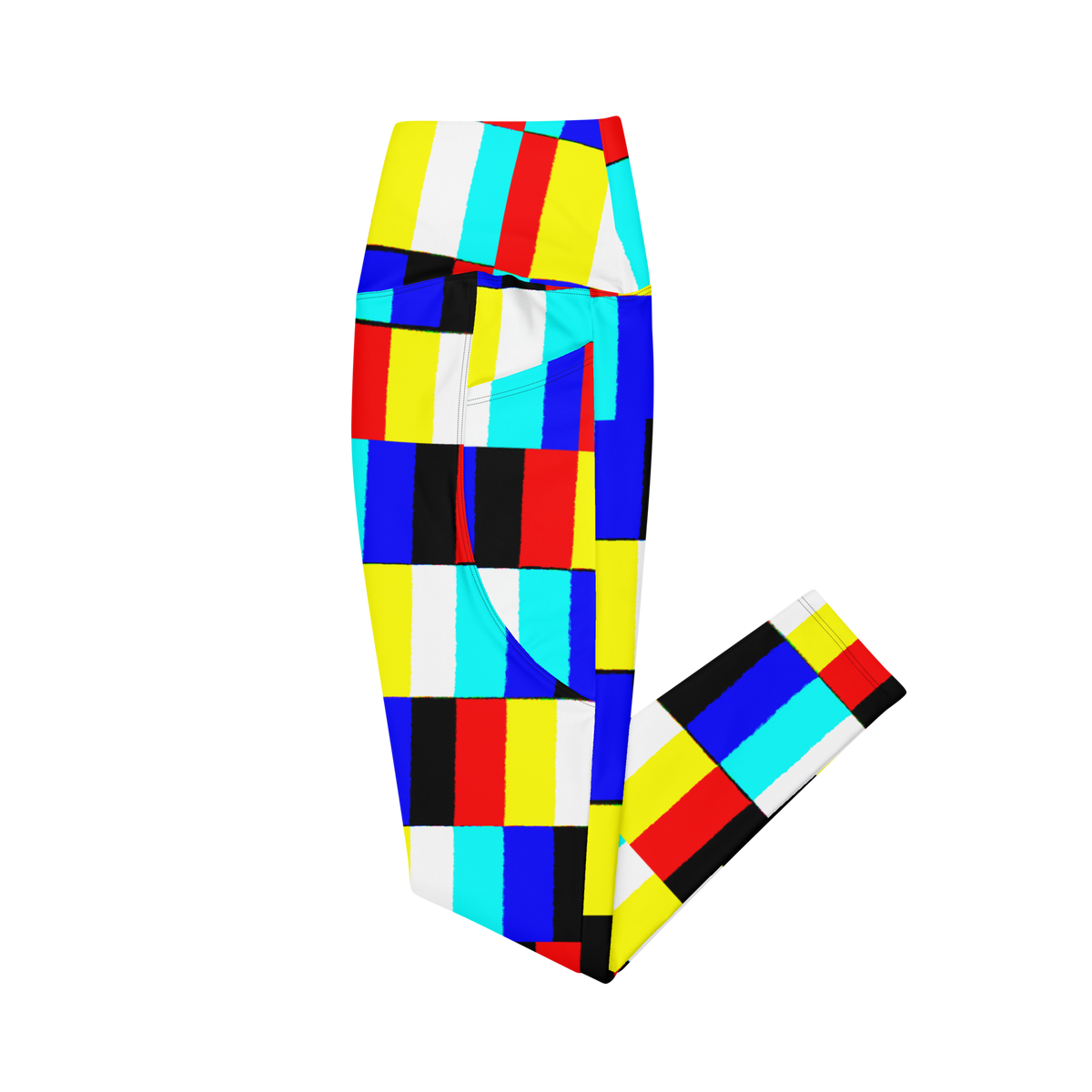 Glitch Leggings with pockets(deep pockets)