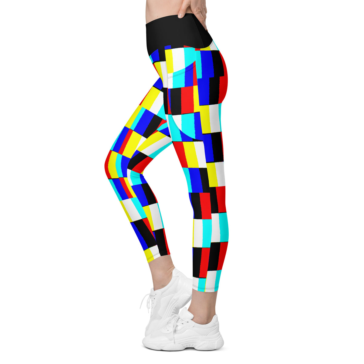 Glitch Leggings with pockets (deep pockets)