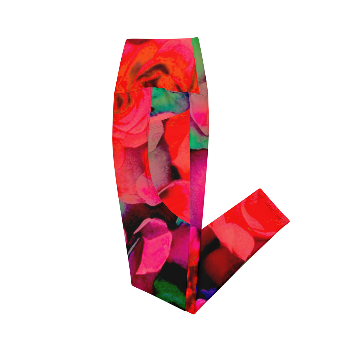 Rosy Leggings with pockets (deep pockets)