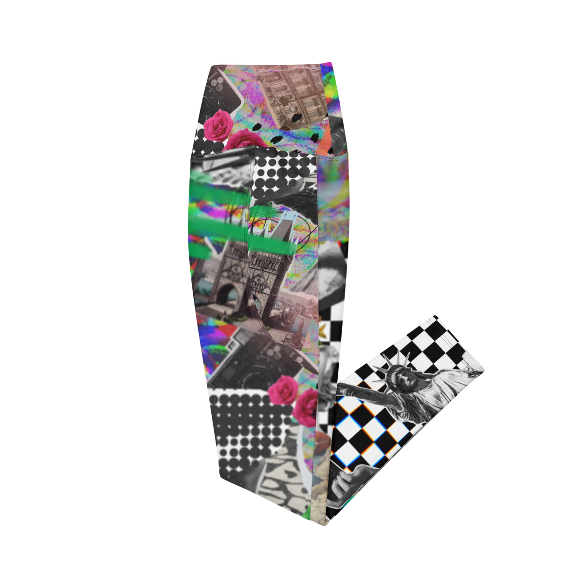 Stratified Leggings with pockets