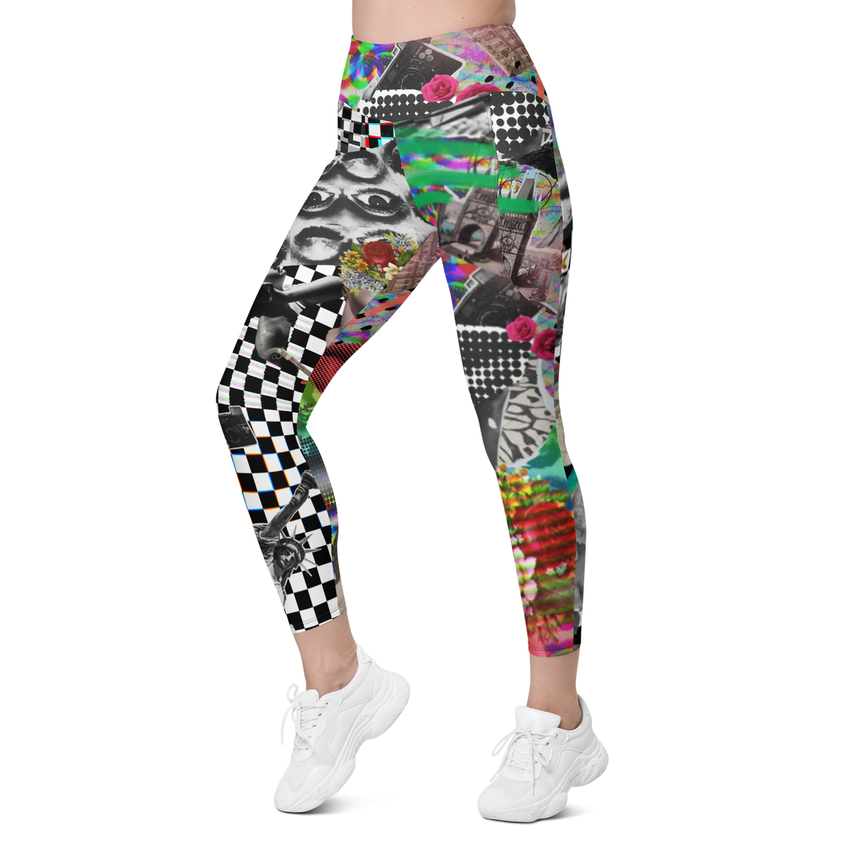 Stratified Leggings with pockets