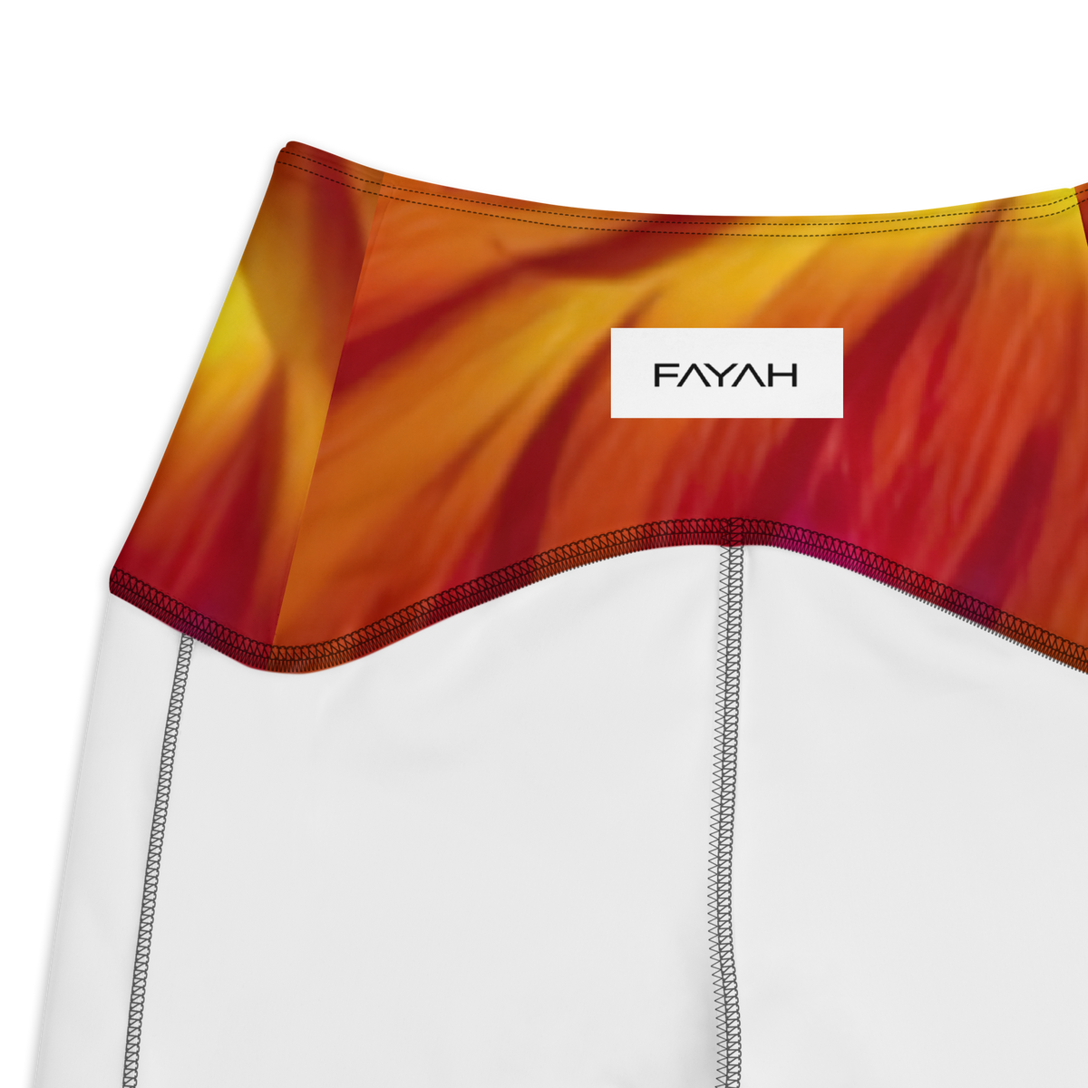Fire Dahlia Leggings (with deep pockets)
