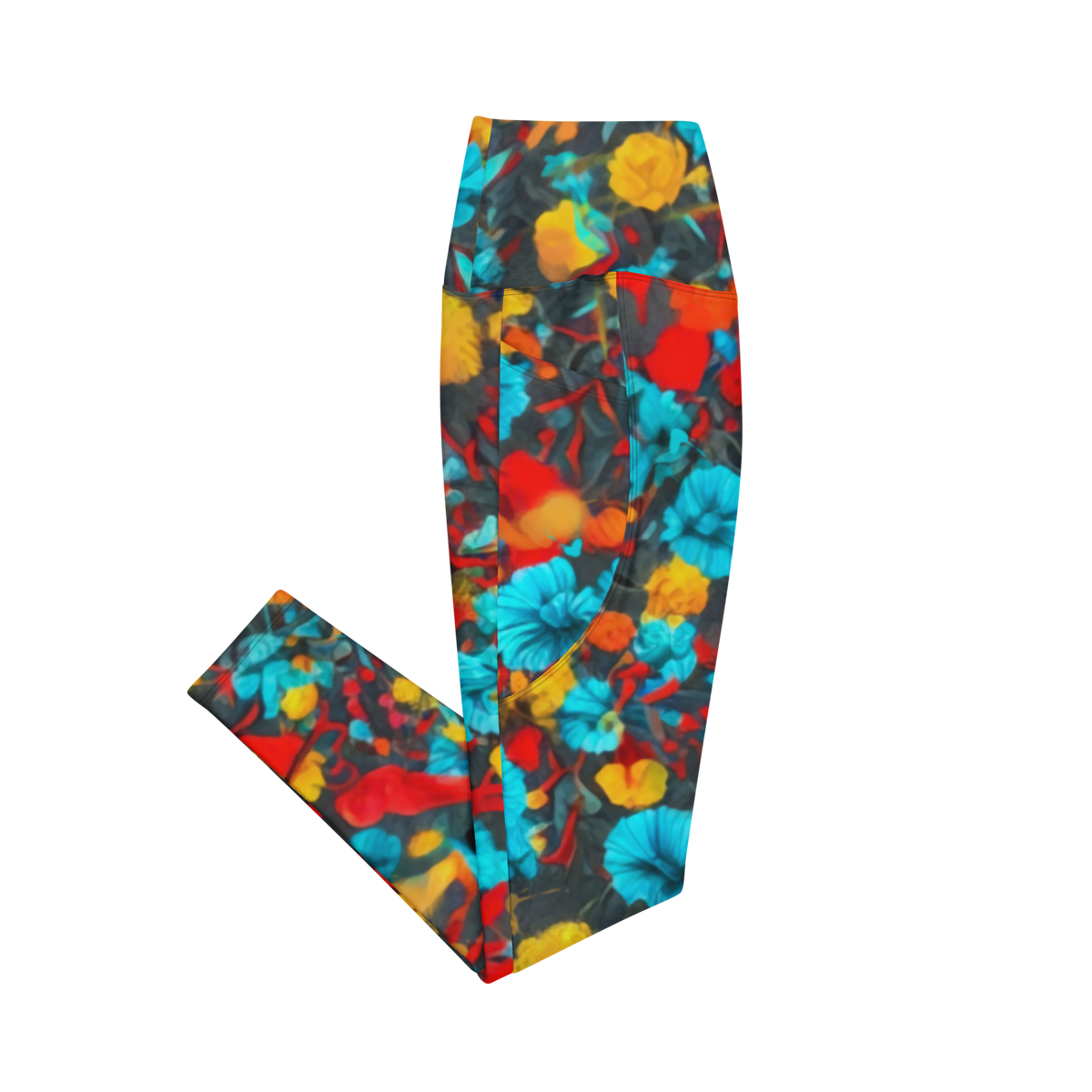 Flaxen Leggings with pockets(deep pockets)