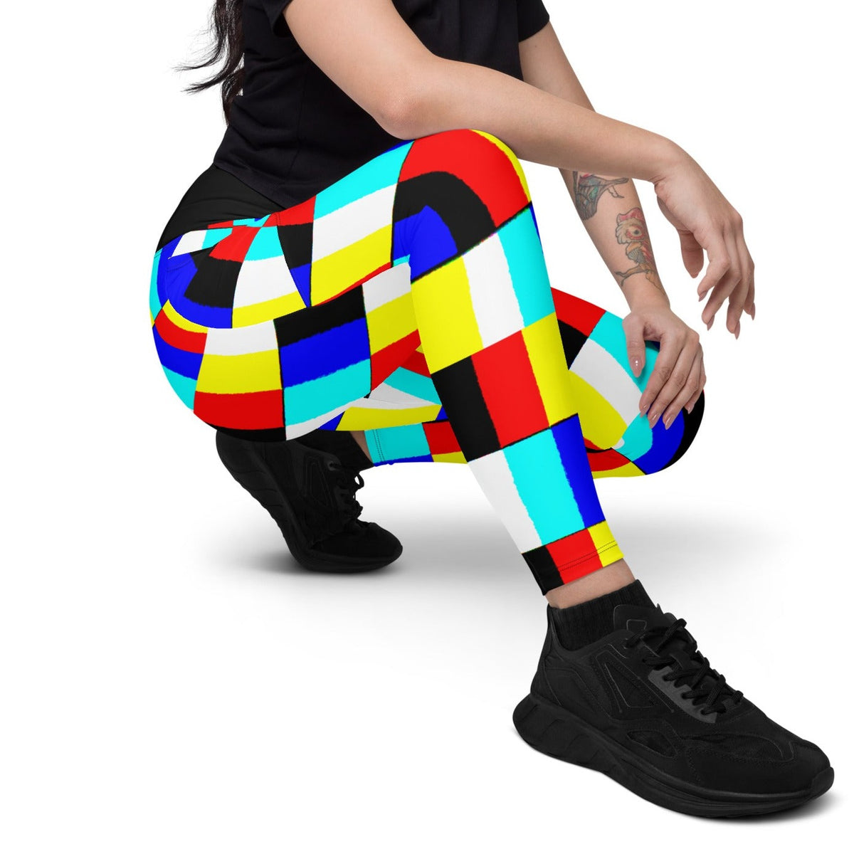 Glitch Leggings with pockets (deep pockets)