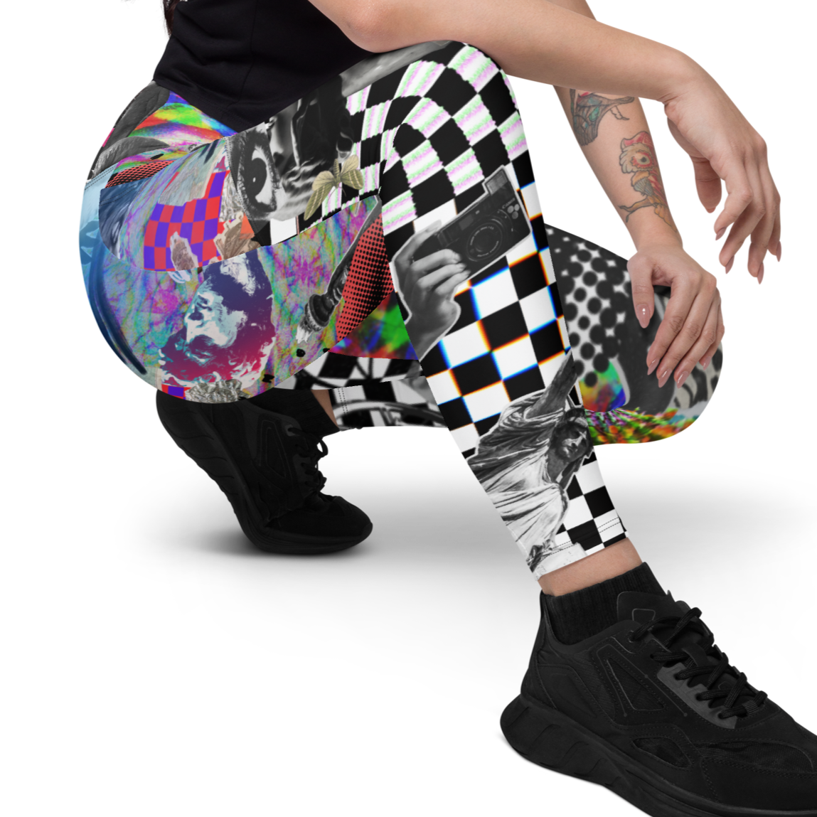 Stratified Leggings with pockets