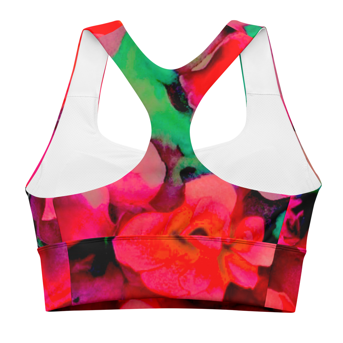 Rosy long line Sports Bra
