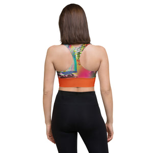 Stratified sports bra