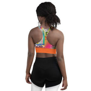 Stratified sports bra