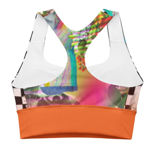 Stratified sports bra