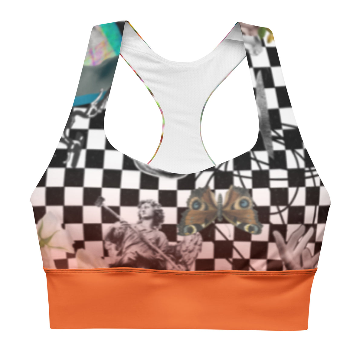 Stratified sports bra