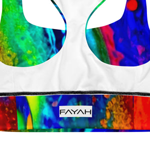 Splash Longline sports bra