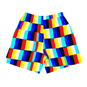 glitch Men's Recycled Athletic Shorts
