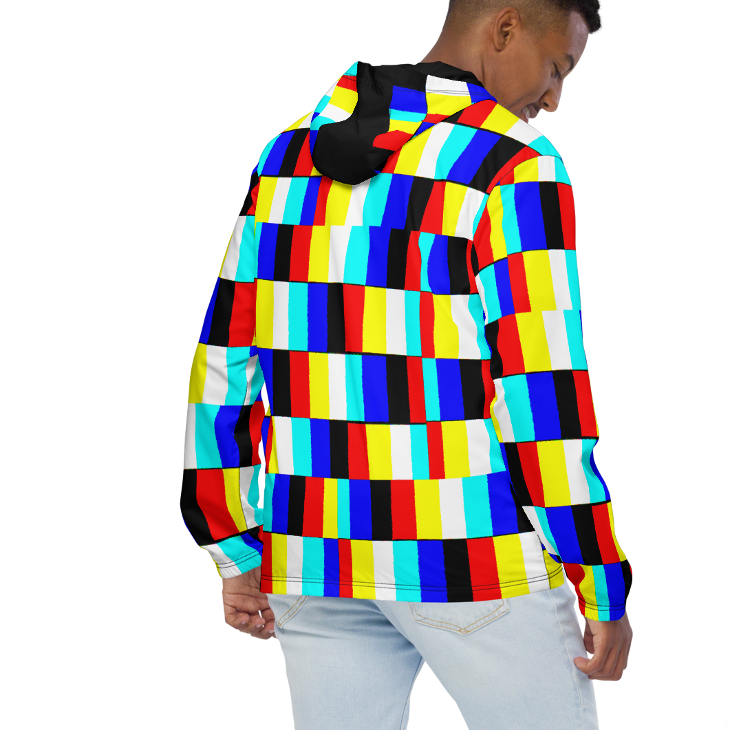 Glitch Unisex windbreaker