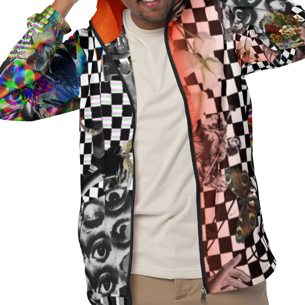 Stratified Unisex windbreaker