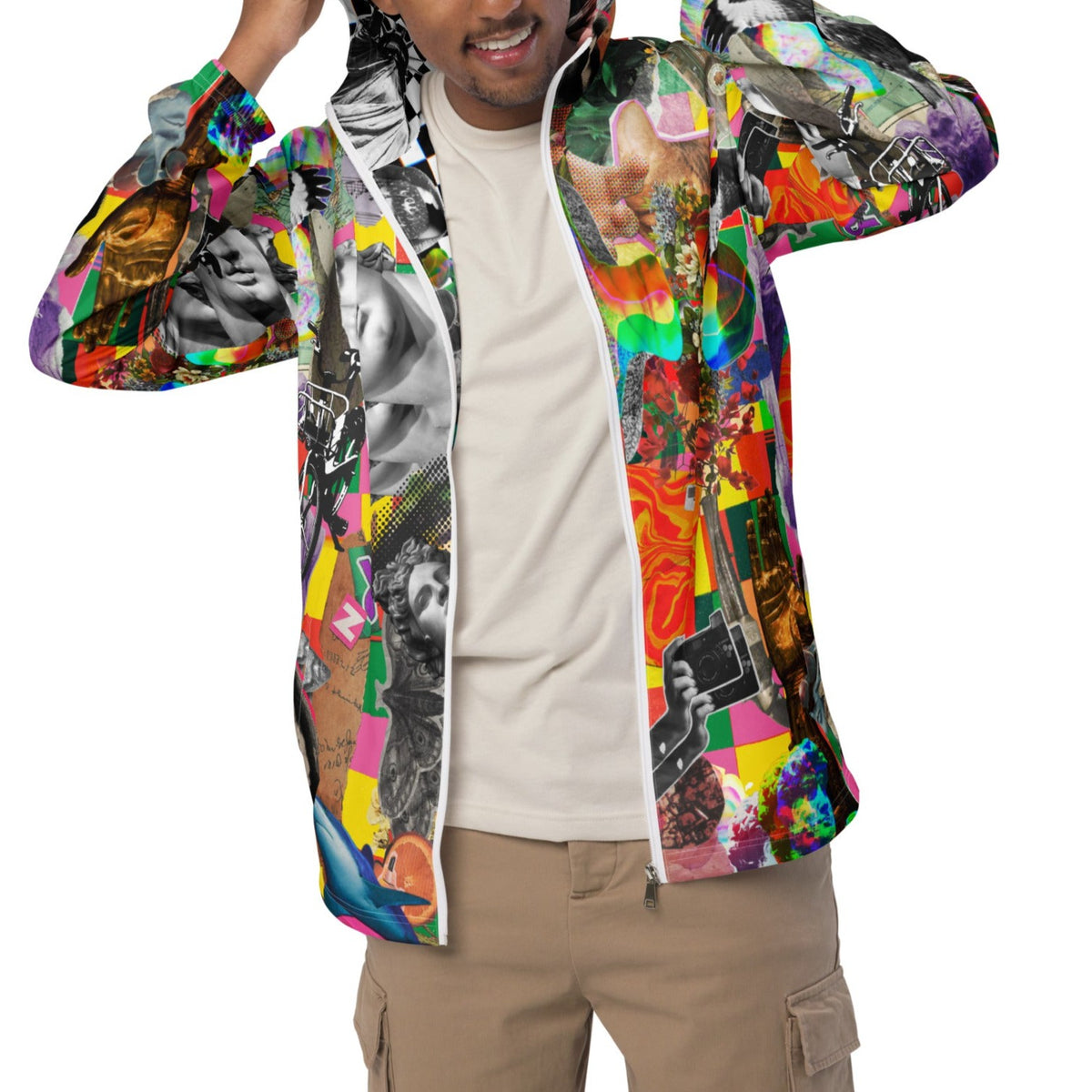 U TURN Unisex Windbreaker